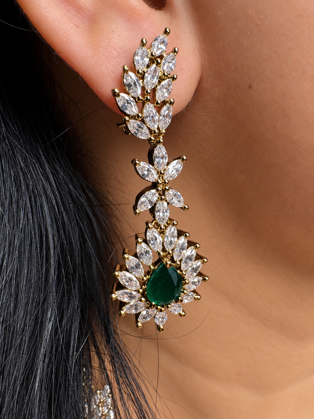 Aarini AD Necklace Set
