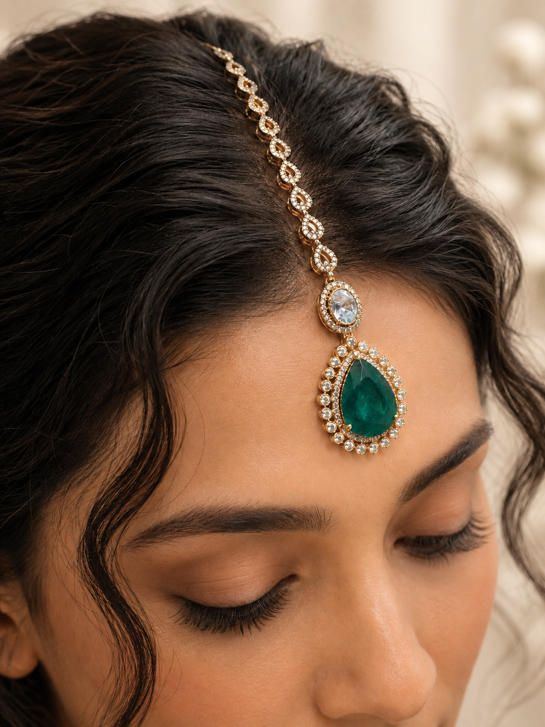 Ratnavali Six-Layer Polki Necklace