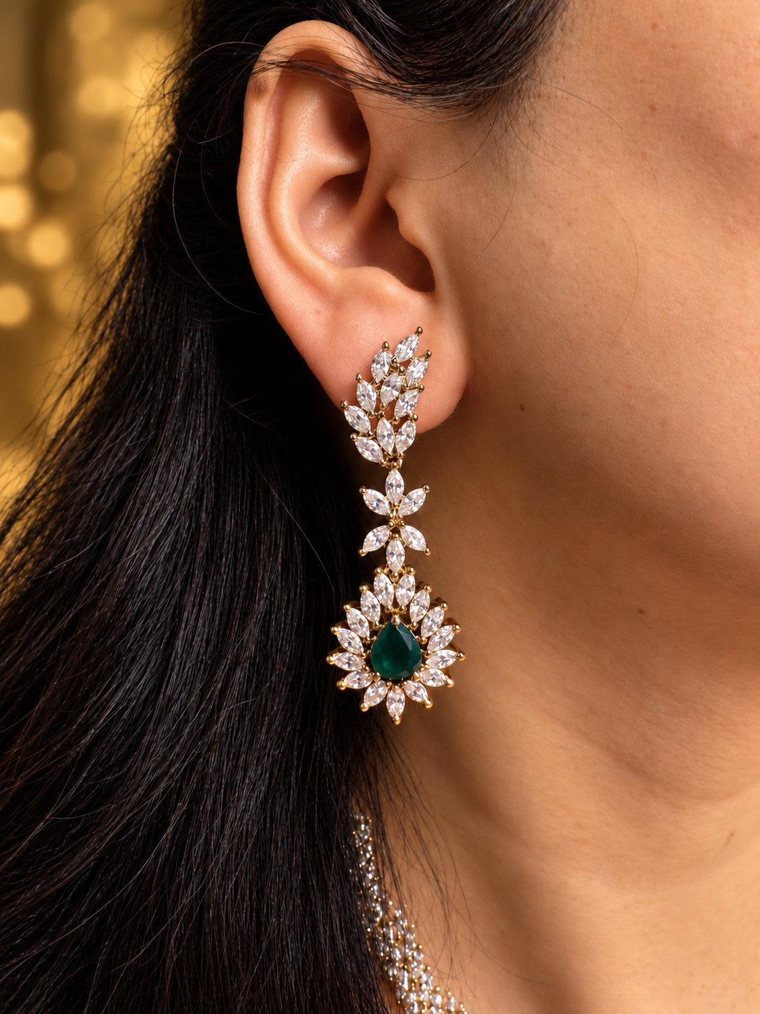 Aarini AD Necklace Set