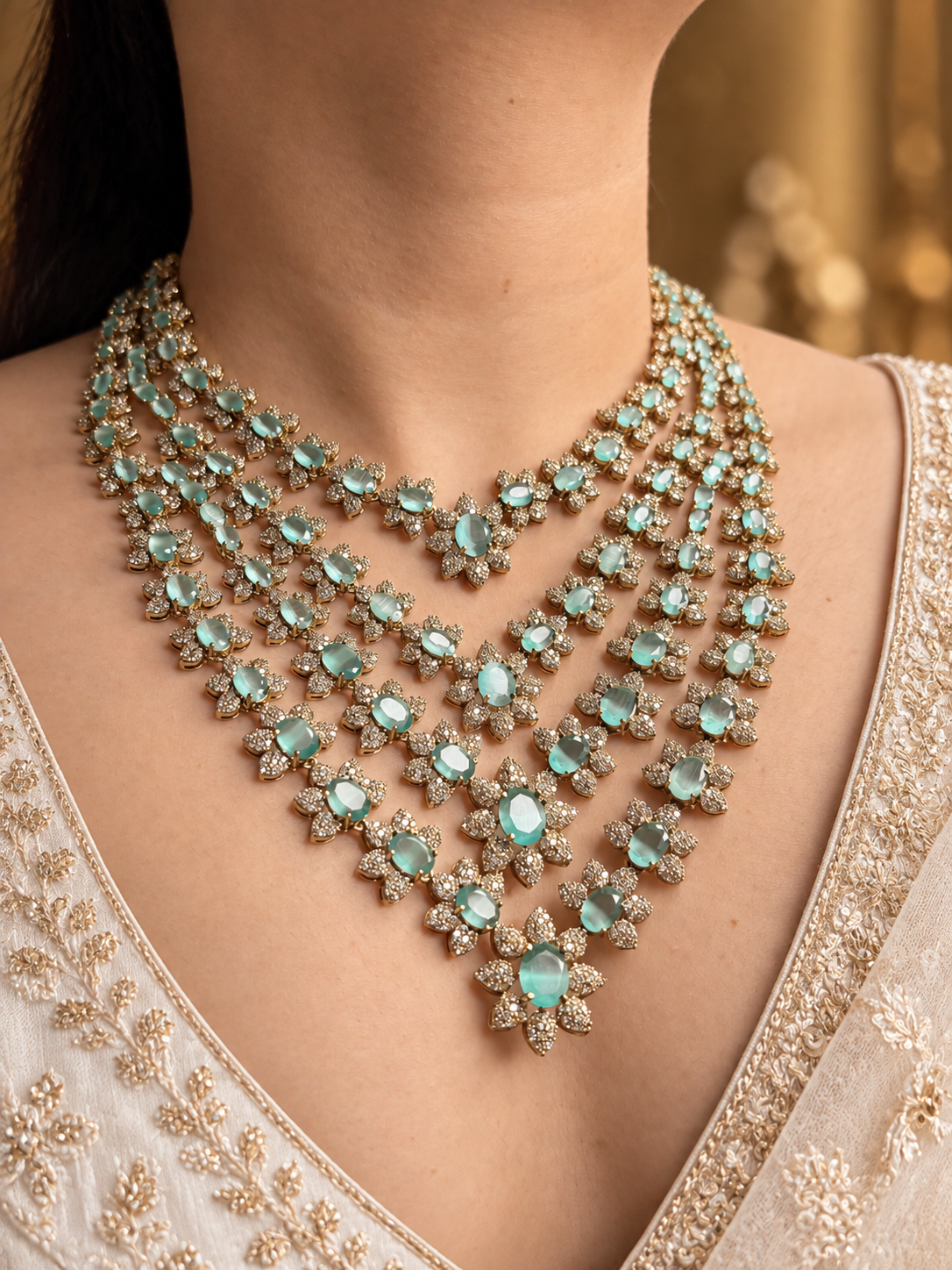 Avika Multi-Layered Necklace Set