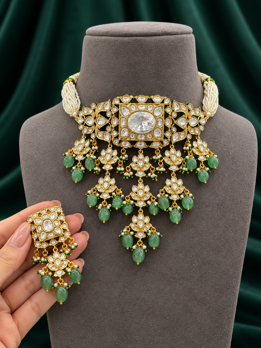 Vanya Bridal Kundan Choker Set