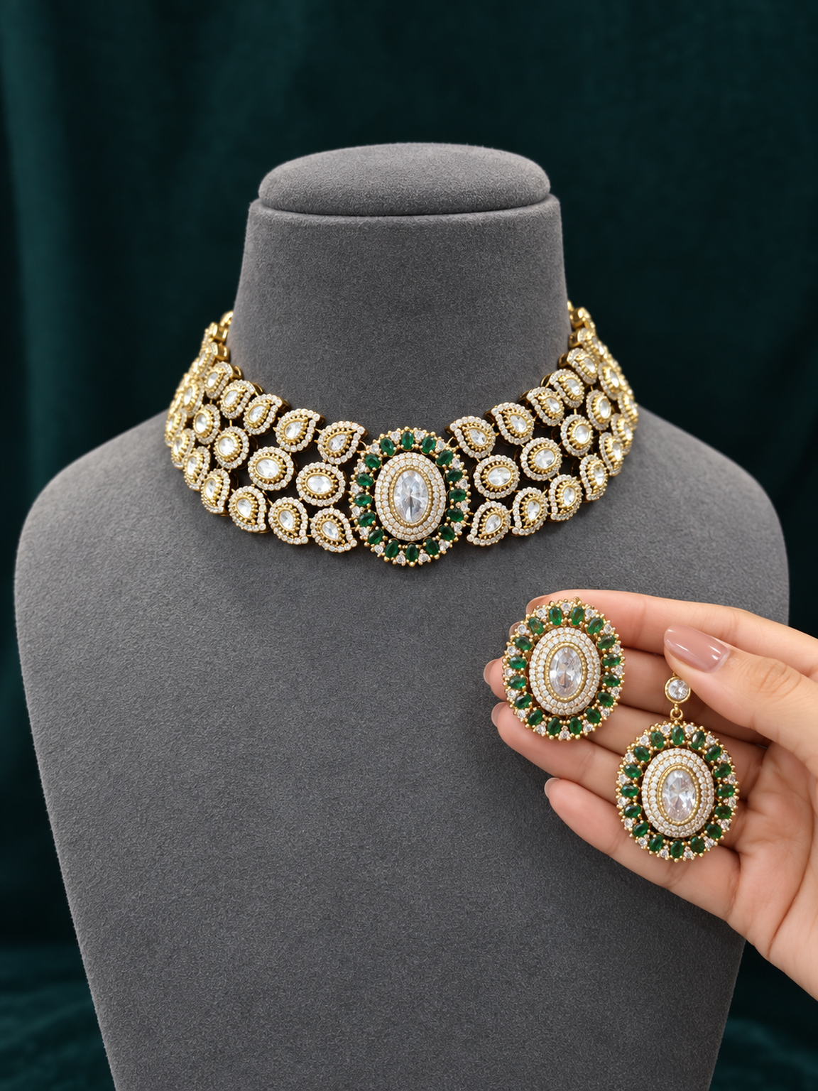 Vritika AD Choker Set