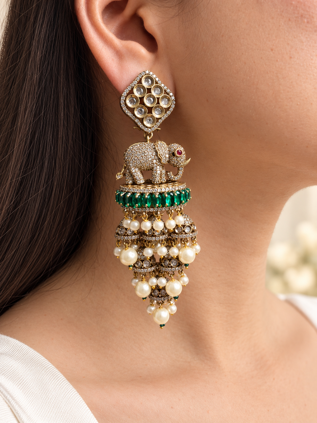 Gajraaj Earrings
