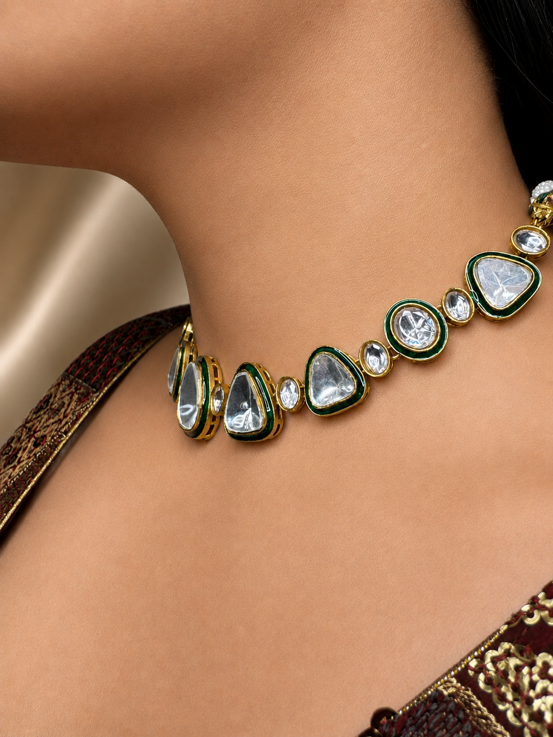 Vamika Polki Necklace set