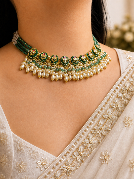 Vanamala Necklace Set