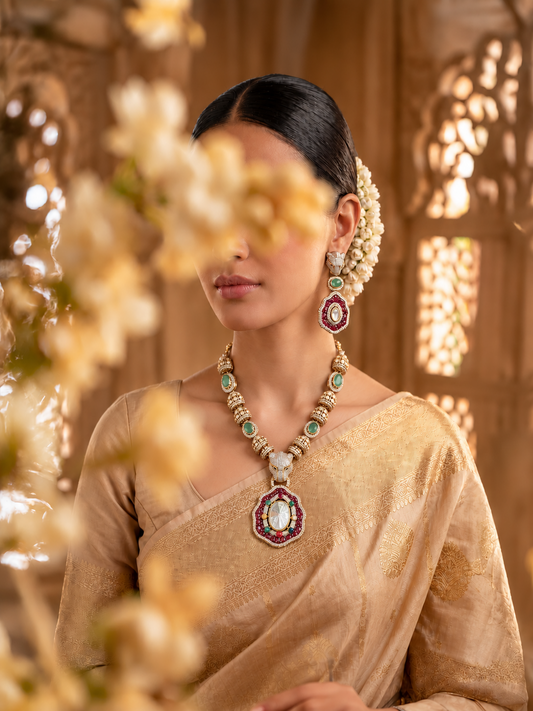 The Zariya Panther Necklace Set